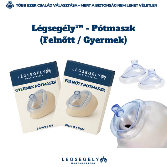 Légsegély™ - Pótmaszk (Felnőtt / Gyermek) - ErsteLuft™